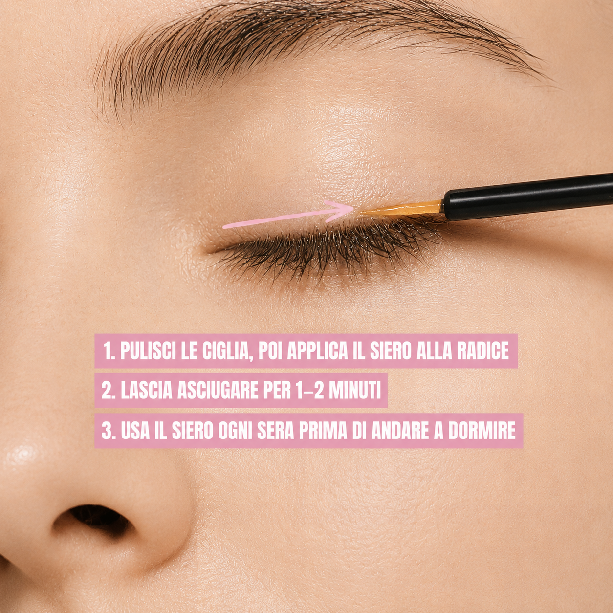 Lash Elixir - Siero Nutriente per Ciglia Più Lunghe e Folte